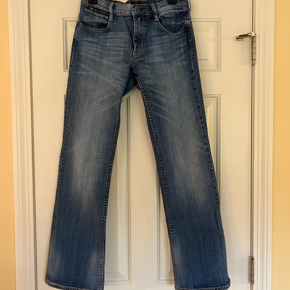 Ralph Lauren Women’s Classic Tribeca 114 low waisted Blue Jeans